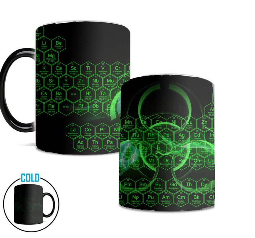 Color changing coffee mug