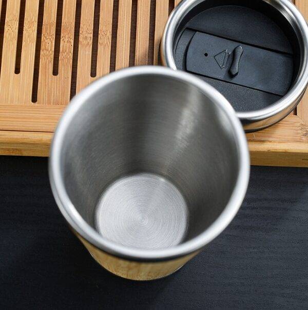 Bamboo Coffee Drinking Cup - Image 4