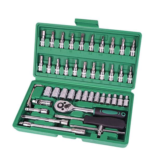 Car Repair Tool 46pcs Socket Tool Kit