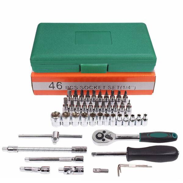 Car Repair Tool 46pcs Socket Tool Kit - Image 2