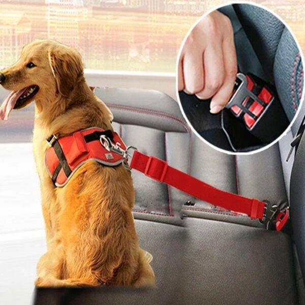 Adjustable Pet Car Seat Belt Pet