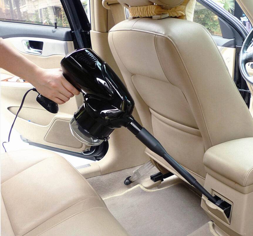 Automobile household dry wet hand-held vacuum cleaner