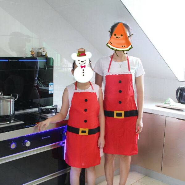 Christmas Mother/Daugther Matching Aprons - Image 5