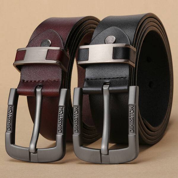 Men's Leather Belt for Business or Casual Wear