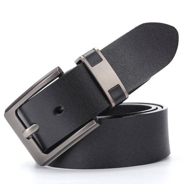 Men's Leather Belt for Business or Casual Wear - Image 2