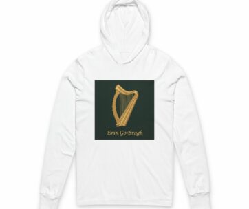 Hoodie - Erin Go Bragh, Long Sleeve Tee, Irish, Sweatshirt