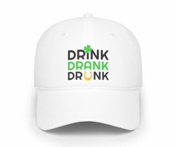 Baseball Cap, Irish, Drink Drank Drunk