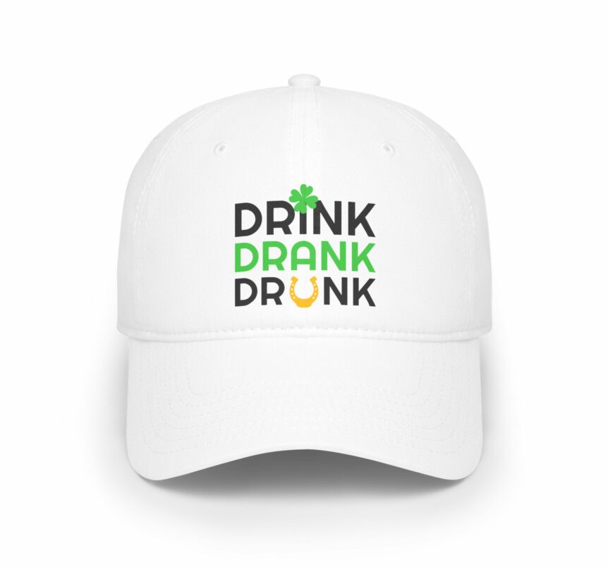 Baseball Cap, Irish, Drink Drank Drunk