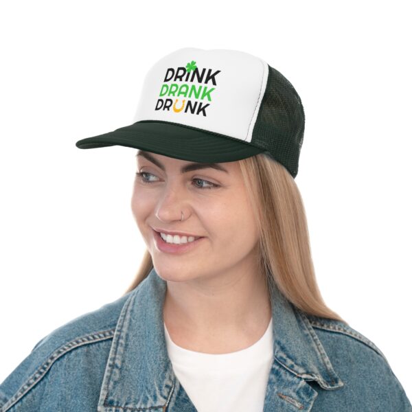 Trucker Cap, Irish Drink Drank Drunk - Image 8